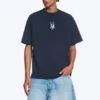 Toffs Loose Boxy Football T-Shirt – Dark Blue