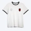 Toffs Slim Fit Football Tee – White