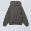 Tony Oversized Hoodie – Dark Grey