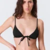 Triangle Bikini Top – Black