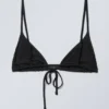Triangle Bikini Top – Black