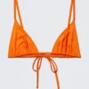 Triangle Bikini Top – Bright Orange