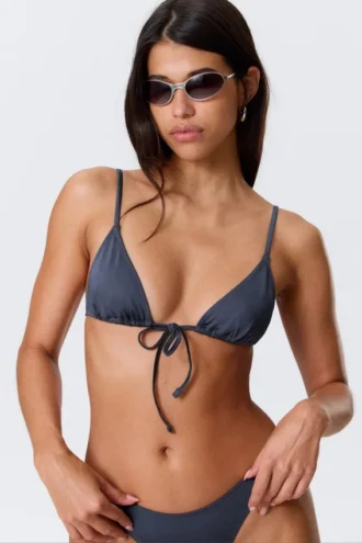 Triangle Bikini Top – Dark Blue