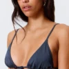 Triangle Bikini Top – Dark Blue