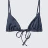 Triangle Bikini Top – Dark Blue