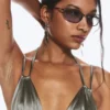 Triangle Bikini Top – Dusty Grey