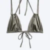 Triangle Bikini Top – Dusty Grey