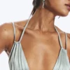 Triangle Bikini Top – Dusty Light Grey