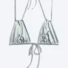Triangle Bikini Top – Dusty Light Grey