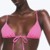 Triangle Bikini Top – Pink