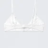Triangle Lace Bra – White Lace