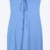 Tube Mini Dress – Blue