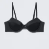 Underwired Padded Bikini Top – Black