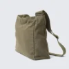 Unisex Canvas Shoulder Bag – Khaki Green