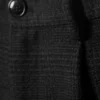 Uno Loose Heavyweight Suit Trousers – Checked Black