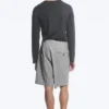 Uno Loose Suit Shorts – Light Dusty Grey