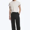 Uno Loose Suit Trousers – Black