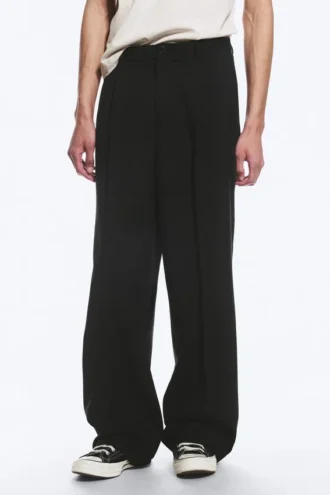 Uno Loose Suit Trousers – Black