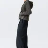 Uno Loose Suit Trousers – Dark Navy Blue