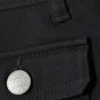 Utility Pocket Mini Shorts – Black