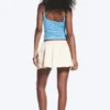Utility Twill Mini Skirt – Off-White