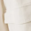 Utility Twill Mini Skirt – Off-White