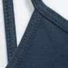V-Neck Jersey Mini Dress – Dark Blue