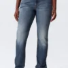 Vega Curve High Waisted Slim Jeans – Blue Hymn – Medium Blue