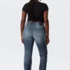 Vega Curve High Waisted Slim Jeans – Blue Hymn – Medium Blue