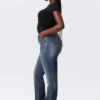 Vega Curve High Waisted Slim Jeans – Blue Hymn – Medium Blue