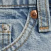 Venus Frayed Low Rise Denim Hotpants – Dream Blue – Light Blue