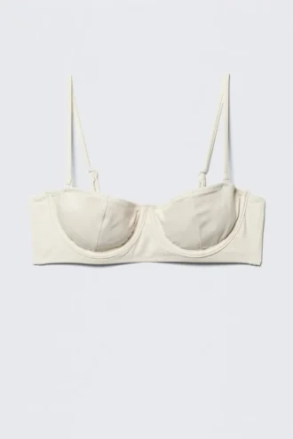Versatile Underwire Bikini Top – Light Beige