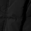 Waisted Puffer Jacket – Black