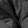 Waisted Puffer Jacket – Dark Grey