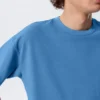 Washed Blue Loose Boxy T-Shirt – Washed Blue