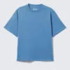 Washed Blue Loose Boxy T-Shirt – Washed Blue