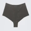 Washed Cotton Boxer Briefs – Washed Black