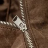 Washed Cotton Crossbody Bag – Dark Brown