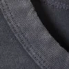 Washed Fitted T-Shirt – Bleach Washed Dusty Blue