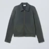 Washed Zip Jacket – Washed Dark Blue