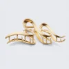 Wavy Hair Clip – Golden