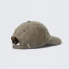 Waxed Cotton Baseball Cap – Dark Mole