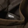 Waxed Cotton Canvas Messenger Bag – Dark Brown