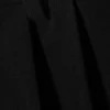 Wide Pleated Tailored Shorts – Black