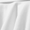 Wide Waist Cotton Mini Skirt – White