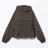 Windbreaker Nylon Jacket – Dark Grey
