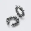 Wired Earrings – Silver