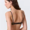 Wired Swirly Lace Bra – Dark Grey