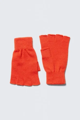 Wood Gloves – Bright Orange