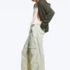Workwear Cotton Trousers – Light Dusty Mole